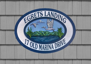 Beach House Signs, Lake House, Personalized House Signs (BH34)
