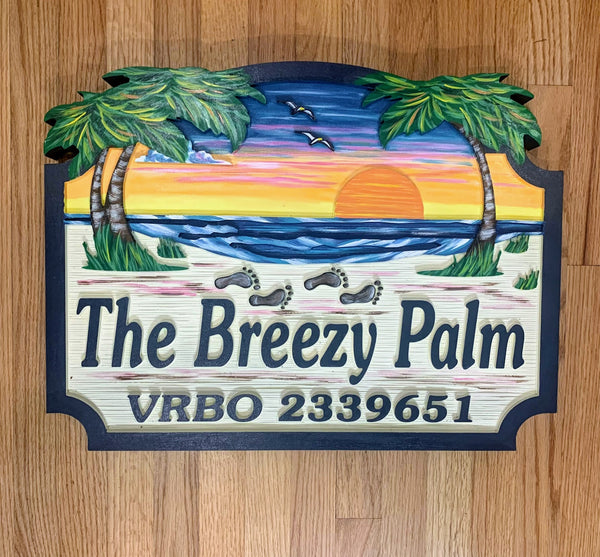 Beach House Signs,   Personalized House Signs BH15