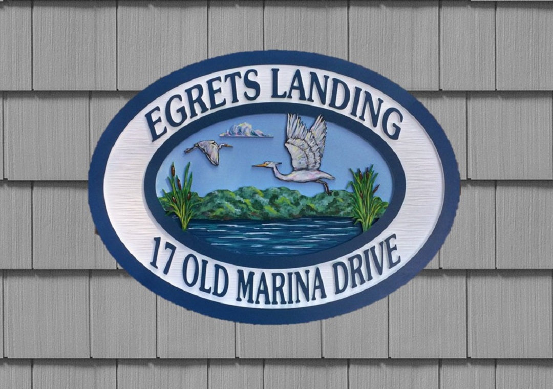 Beach House Signs, Lake House, Personalized House Signs (BH34)